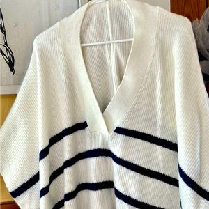 Loft, poncho style sweater